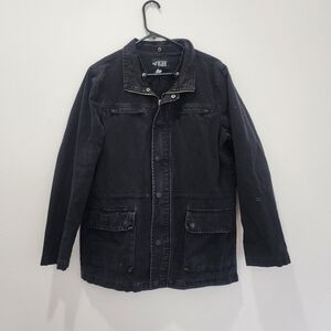 Rude Zip-Front/ Snap Button Rugged Style Jacket Womens size Medium